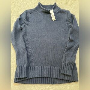 Women’s JCrew Navy Rollneck Sweater XS